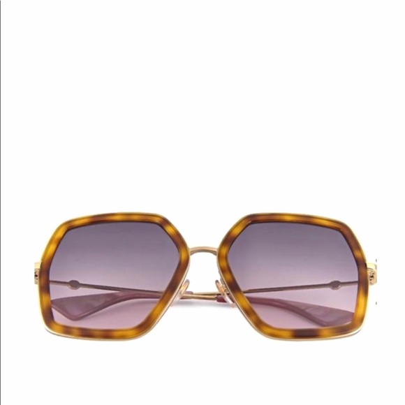 gucci hexagon sunglasses
